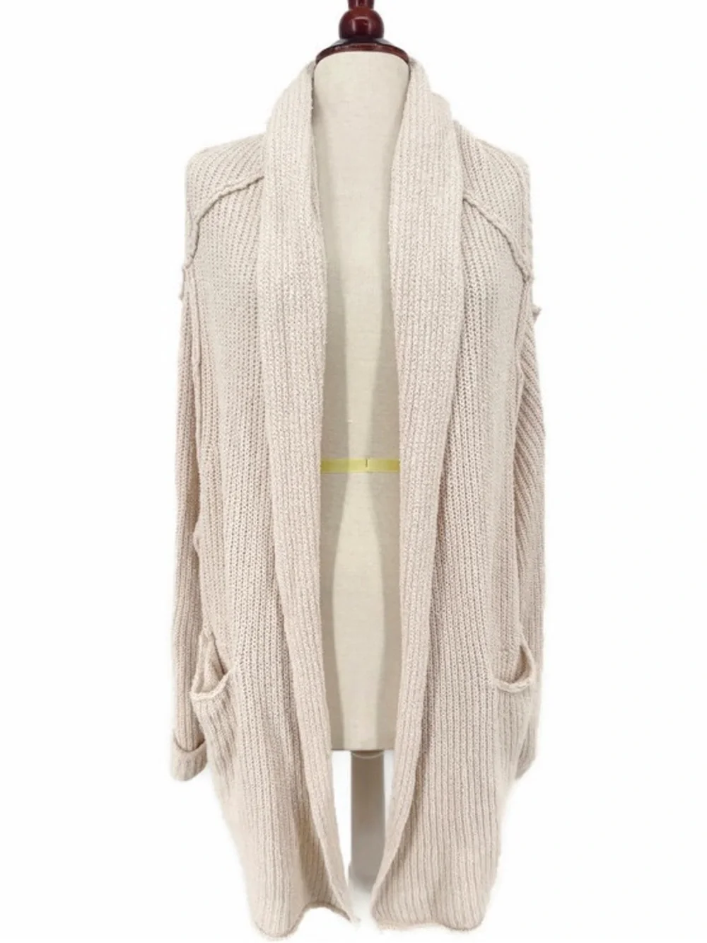 Free People Low Tide Cardigan Cream M/L